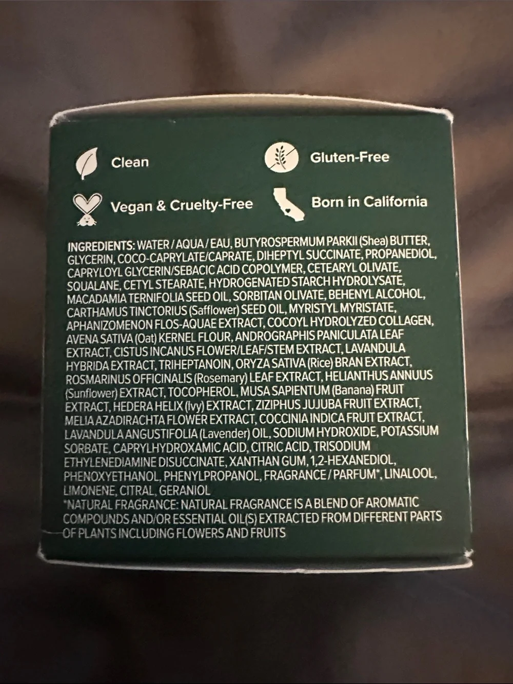 OSEA Collagen Dream Night Cream — Green & White